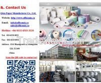 Thermal Self-adhesive Labels  Stickers Forms Paper Roll Wholesale Manufacturer Made In China