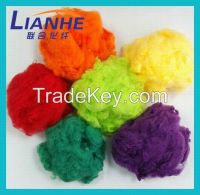 recycled colored polyester staple fiber psf