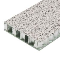 Stone Like PVDF Coating Aluminum Honeycomb Panel For Decoration