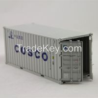 Diecast scale models shipping container models