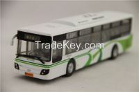 1:43 scale diecast model toy bus metal toy bus