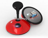Car DVR specific design for female user with baby care mirror