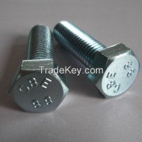 zinc plated din933/931 Hex Bolt