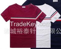 Hot sale plain O-neck mens T-shirt