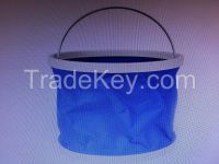 Oxford portable bucket/folding bucket, Car wash folding bucket