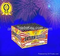 Saturn Missiles battery Fireworks 50 100 shots for holidays Events party