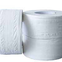 Recycled Pulp Paper Custom Toilet Tissue Paper Jumbo Roll