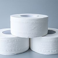 2ply white jumbo tissue roll towels for Toilet / jumbo paper roll