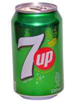 7UP Can Carbonated Drinks 250ml