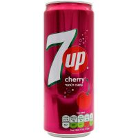 Soft Drink 7UP Lime Can 330ml x 24 Can Sport Drink High Quality