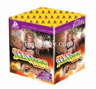 1.0'' 25s Christmas/4th July  Cakes Consumer Fireworks