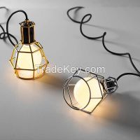 hot sale caged vinatge pendant light