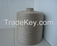 pure linen bleached yarn
