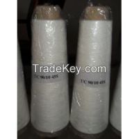 Polyester cotton yarn prices P/C blended yarn 45s/1