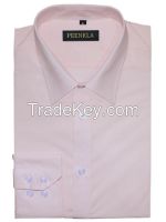New design regular fit cutaway collar cotton solid dress causal shirt