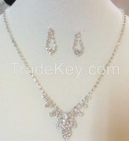 Fashion Necklace & Earring set wedding jewelry