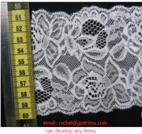 elastic lace/stretch lace/spandex lace#A14