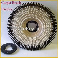 Floor rotary scrubber brushes