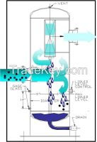 Efficient Vane Gas-liquid Separation
