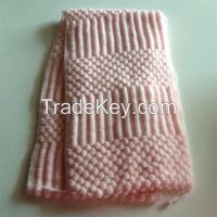knitting scarf for lady in solid color