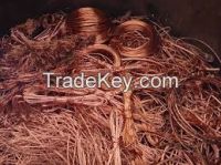 Pure Millberry Copper, Copper Scraps, Copper Wire Scrap 99.9%