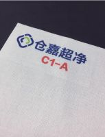 100% Polyester microfiber wiper Cleanroom wiper