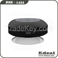 IPX 4 waterproof bluetooth wireless shower speaker with hand free call
