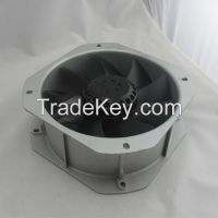 Metal blades 225mm big air flow volum ventilation air axial cooling fan