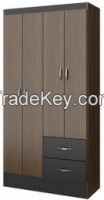 Wardrobe with 4 doors! Low cost and great quality!