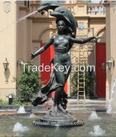 Outdoor Bronze Nude Female Sculpture