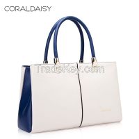 Colorful collision color handbag