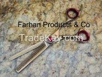 Barber thinning scissors and hair cutting thinning shears