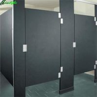 Toilet stall headrail compact HPL supplier Guangzhou