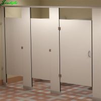 Toilet partition headrail compact HPL supplier Guangzhou
