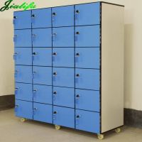 Storage moving locker HPL compact laminate panel