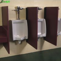 Urinal Partition plain color Paper Laminated Panel for sale