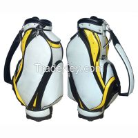 Fashion design Luxury PU Golf Staff Bags