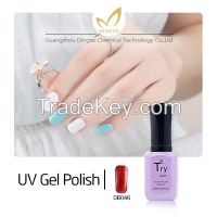 nail salon gel uv , colorful uv nail gel polish manufacturing