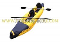 PVC Inflatable Rubber Canoe Kayak , Kaboat