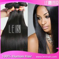 Factory Price 7A 100% Natural Color Virgin Unprocessed straight Indian Hair
