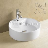 best selling hot product with cupc/csa above counter wash basin