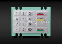 Payment Kiosk Encrypted PIN Pad ATM Metal Keypad With 4 Function Keys