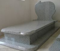 Granite tombstones