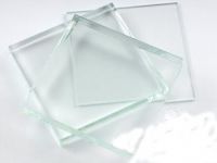 A Low Iron Transparent Glass Flat Surface