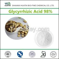 plant licorice extract Glycyrrhizinic Acid 98% powder