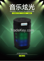 mini usb speaker wireless bluetooth speaker with TF USB, LED bluetooth speaker