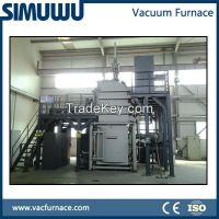 Vacuum single crystal/directional solidification furnace with single/double graphite chamber for gas turbine