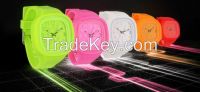 Fashion Luminous Jelly Silicone Wristwatch