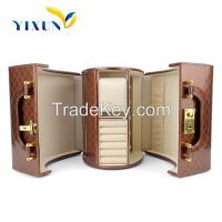High Quality Customized Handmade Luxury Leather Jewelry Box