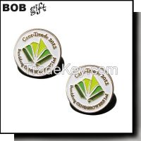 2015 customized logo cheapest metal metal badge for promotion